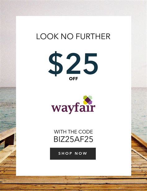 wayfair coupon labor day